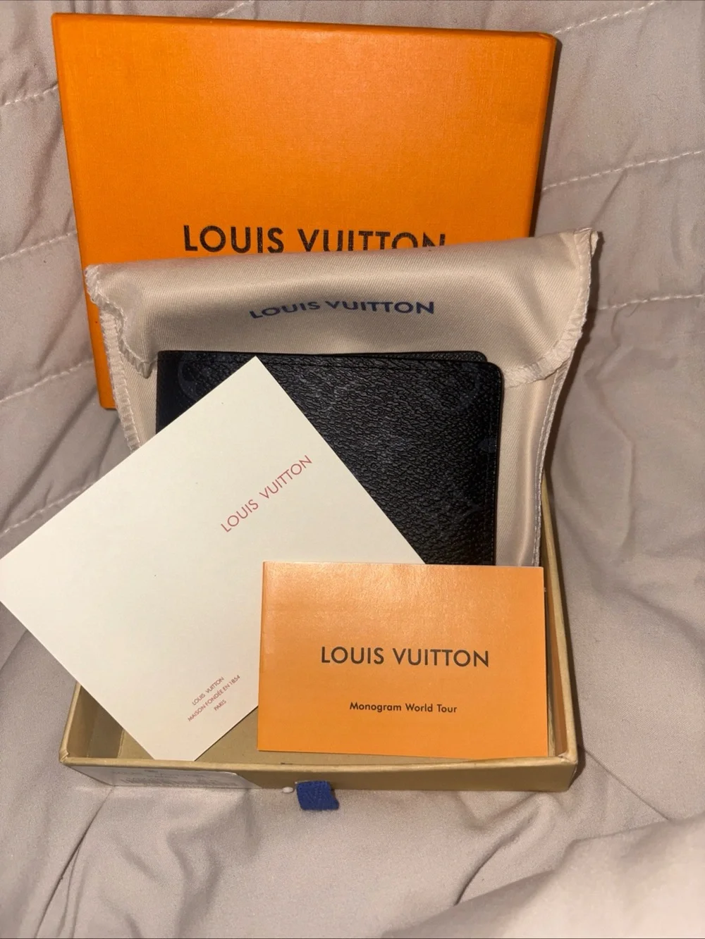 Fashion Black and Gray Men’s Wallet